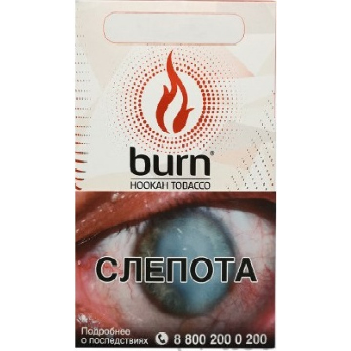 Burn - Famous apple-Зеленое яблоко с холодком100гр.
