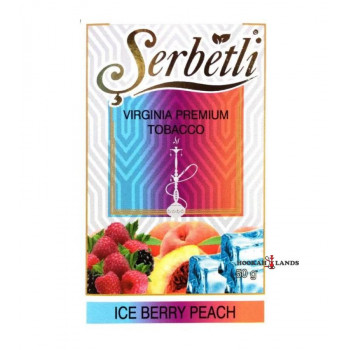 Табак Serbetli – Ice Berry Peach (Ягоды, персик со льдом)  50 гр.
