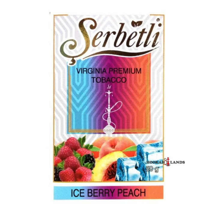 Табак Serbetli – Ice Berry Peach (Ягоды, персик со льдом)  50 гр.