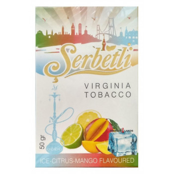 Табак Serbetli – Ice Citrus Mango (Цитрусы, манго со льдом)  50 гр.