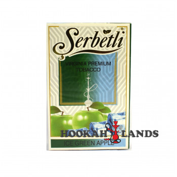 Табак Serbetli – Ice Green Apple (Ледяное зеленое яблоко)  50 гр.
