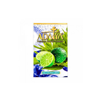 Табак для кальяна Adalya Coldest Green (Мята ментол лайм) 50г