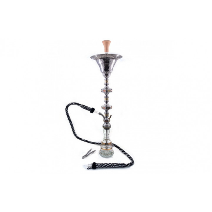 Кальян Khalil Mamoon Double Decker Ice Chiller Silver Стандартный комплект