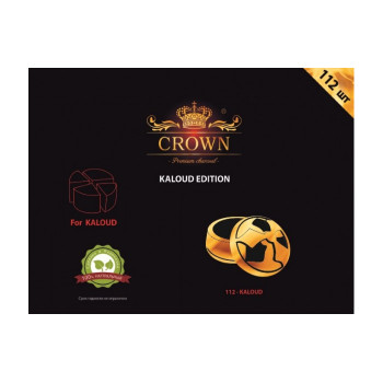 Уголь для кальяна — Crown Kaloud Edition 112 шт
