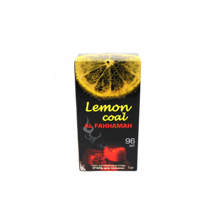 Уголь для кальяна Lemon Coal Al Fakhamah 96 кубиков 22мм