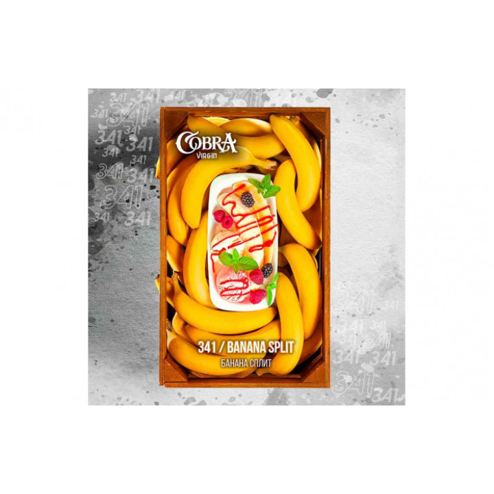 Кальянная смесь Cobra Virgin Banana Split (Банан) 50г
