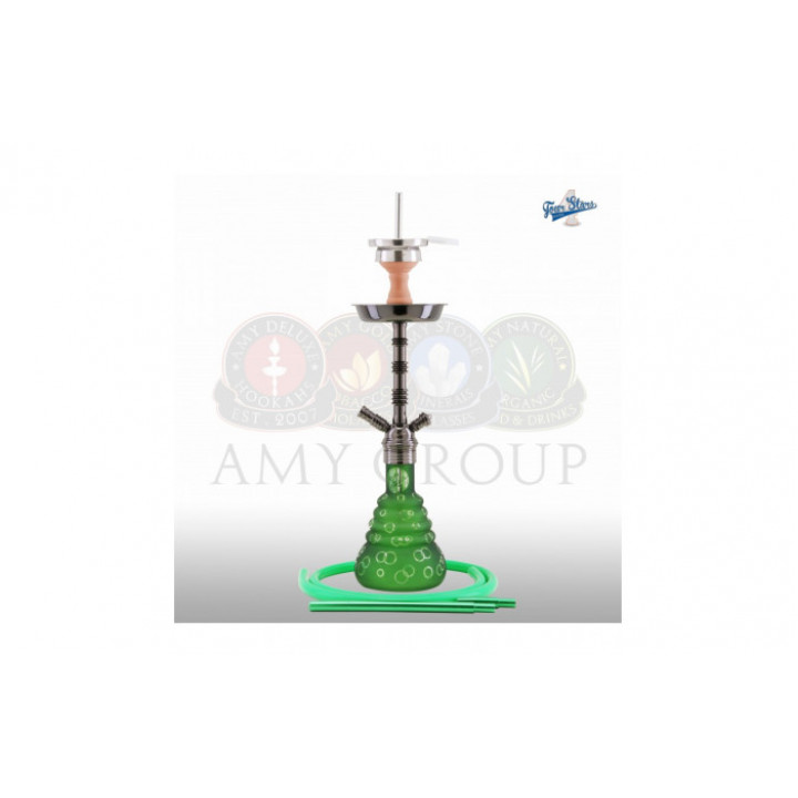 Кальян AMY Deluxe 4 Stars «460» Black Green