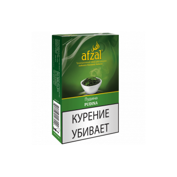Табак для кальяна Afzal Pudina (Мята) 50 гр