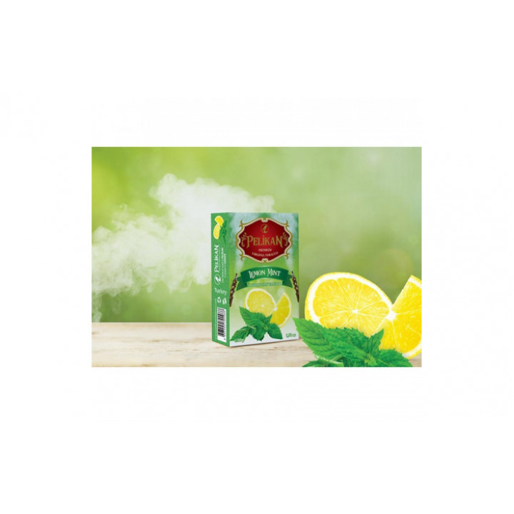 Табак для кальяна Pelikan Lemon with Mint (Лимон с мятой) 50г