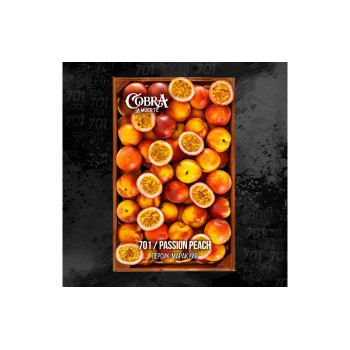 Табак для кальяна Cobra La Muerte Passion Peach (Персик Маракуйя) 40г