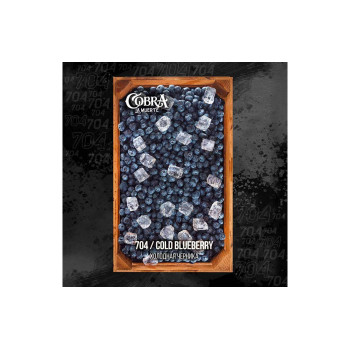 Табак для кальяна Cobra La Muerte Cold Blueberry (Черника лед) 40г