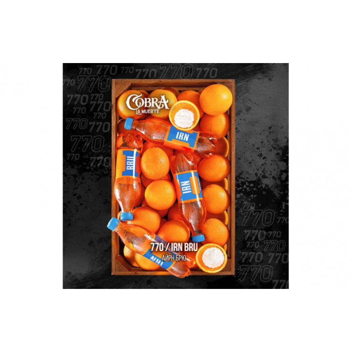 Табак для кальяна Cobra La Muerte Irn Bru (Айрн Брю) 40г