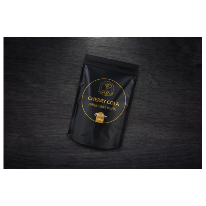 Табак для кальяна Chabacco MEDIUM Cherry Cola (Вишневая кола) 100г