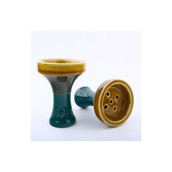 Чаша NJN Hookah Kill Glaze ZK (зелено-коричневая)