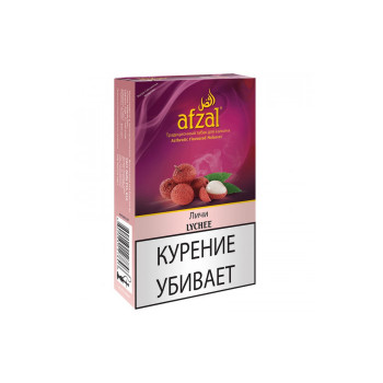 Табак для кальяна Afzal Lychee (Ягоды личи) 50 гр.