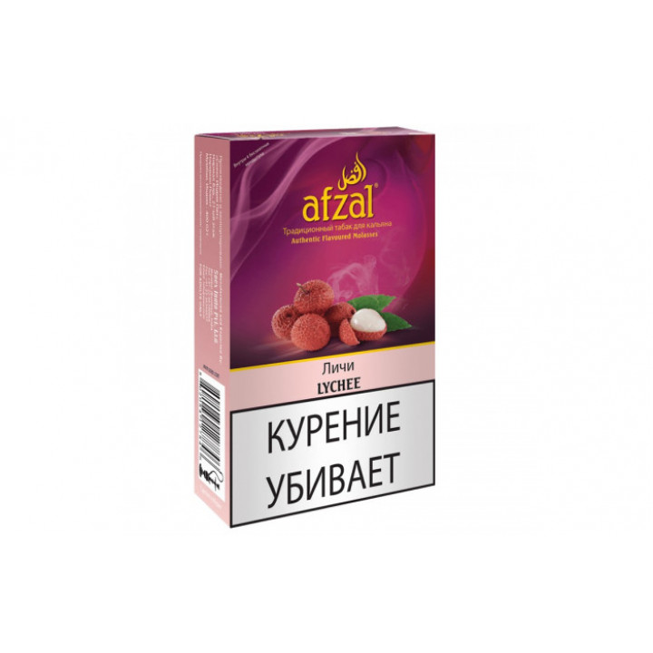 Табак для кальяна Afzal Lychee (Ягоды личи) 50 гр.