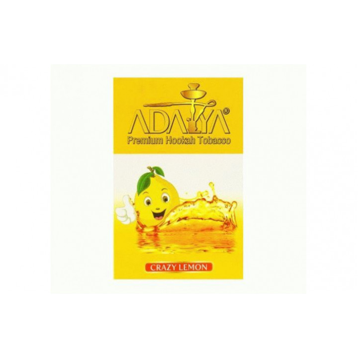 Табак для кальяна Adalya Crazy Lemon (Бешеный лимон) 50 гр.
