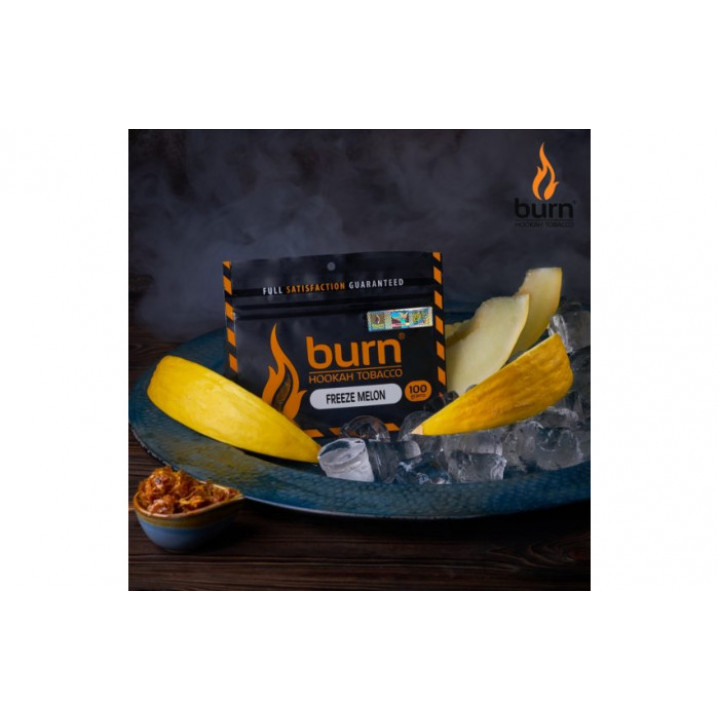 Табак для кальяна Burn Freeze Melon (Дыня лед) 100г
