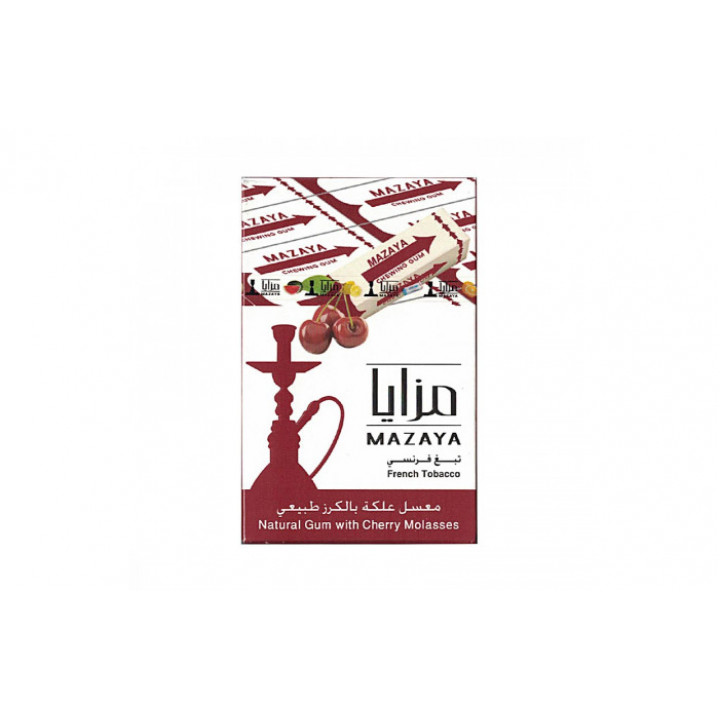 Табак Mazaya 50 гр - Gum with Cherry (Вишневая жвачка)