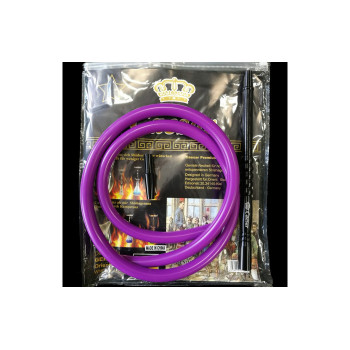 Шланг для кальяна силиконовый Caesar Purple