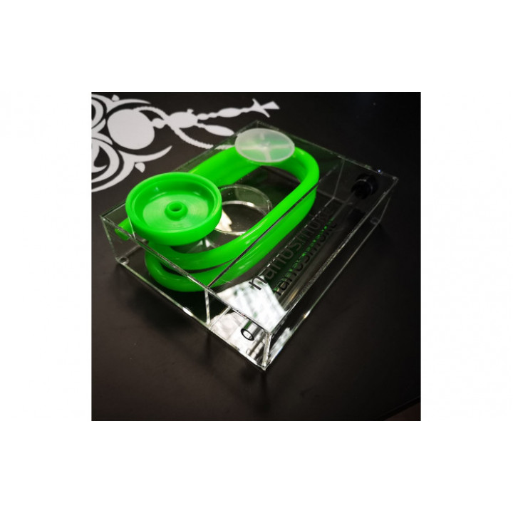 Кальян Nanosmoke Cube Green (Полный комплект)