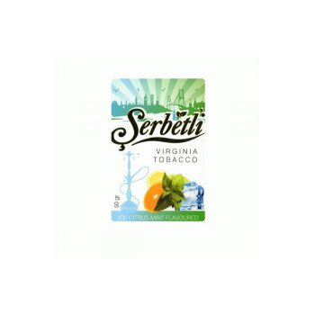 Табак для кальяна Serbetli Ice Citrus Mint (Лед Цитрусовые Мята) 50 гр.