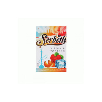 Табак для кальяна Serbetli Ice Strawberry Melon (Лед Клубника Дыня) 50 гр.