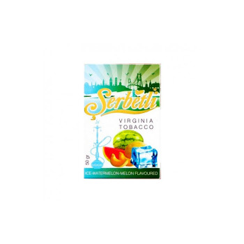 Табак для кальяна Serbetli Ice Watermelon Melon (Лед Арбуз Дыня) 50гр