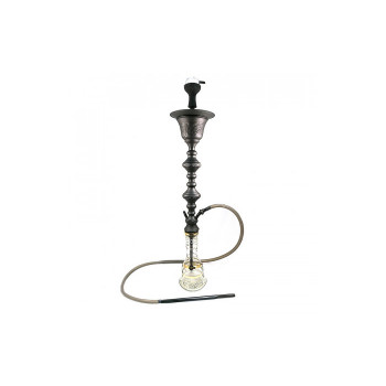 Кальян Khalil Mamoon Double Decker Ice Chiller Black Mat Профессиональный комплект
