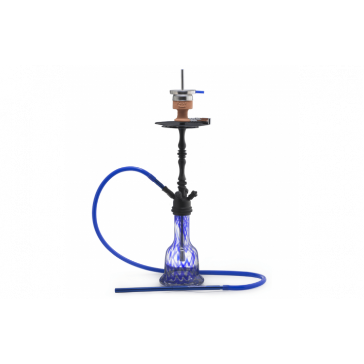 Кальян Amy Deluxe Luxus Shisha «043» Black Blue