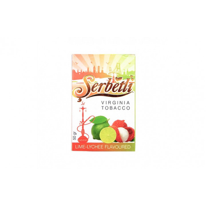 Табак для кальяна Serbetli Lychee Lime (Личи Лайм) 50гр
