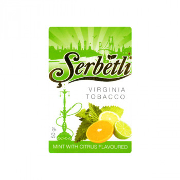 Табак Serbetli – Mint with Citrus (Кактус с мятой)  50 гр.