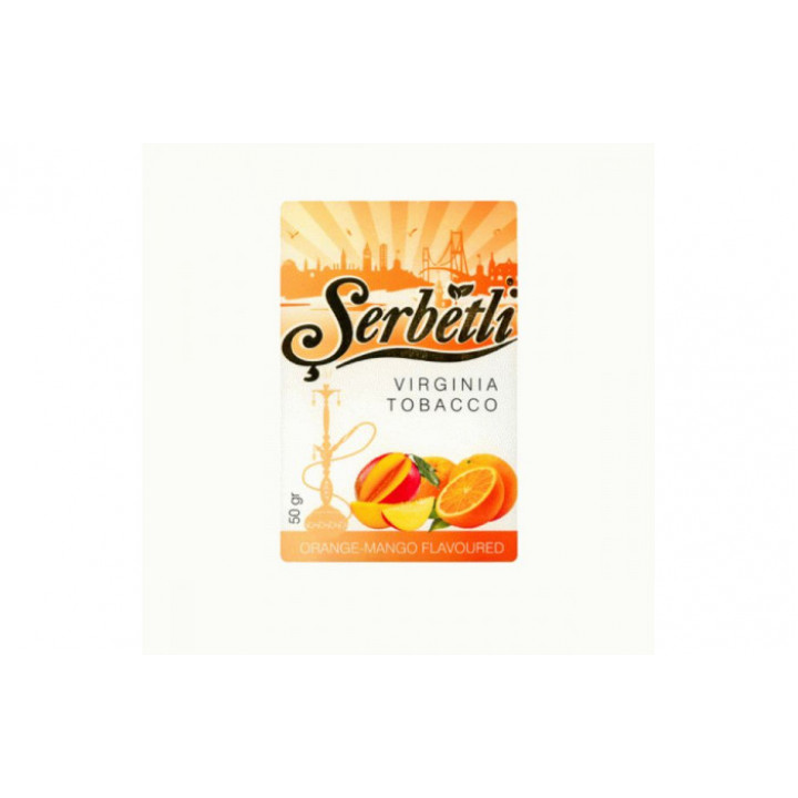 Табак для кальяна Serbetli Orange Mango (Апельсин Манго) 50 гр.
