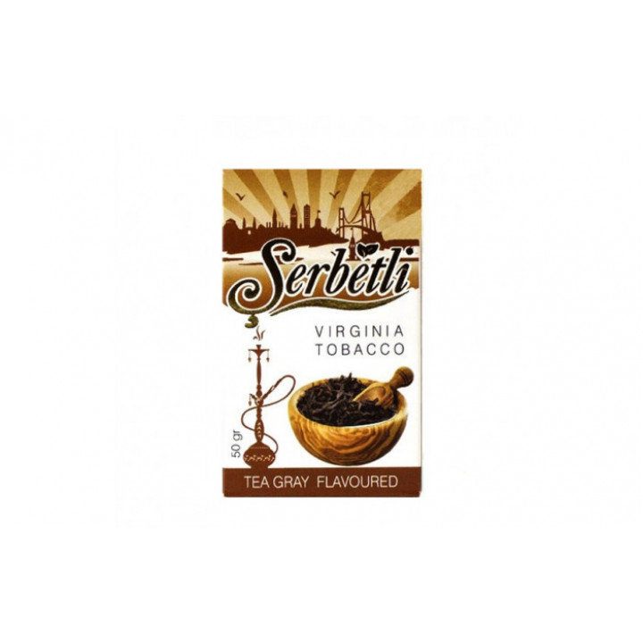 Табак для кальяна Serbetli Tea Gray (Эрл Грей) 50 гр.