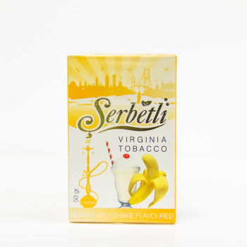 Табак Serbetli – Banana milkshake (Банановый милкшейк)  50 гр.