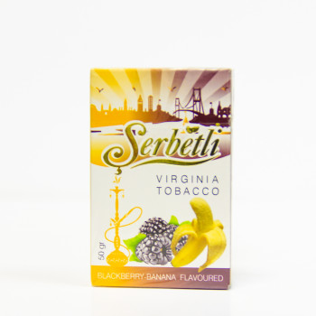 Табак Serbetli – Blackberry banana (Ежевика банан)  50 гр.