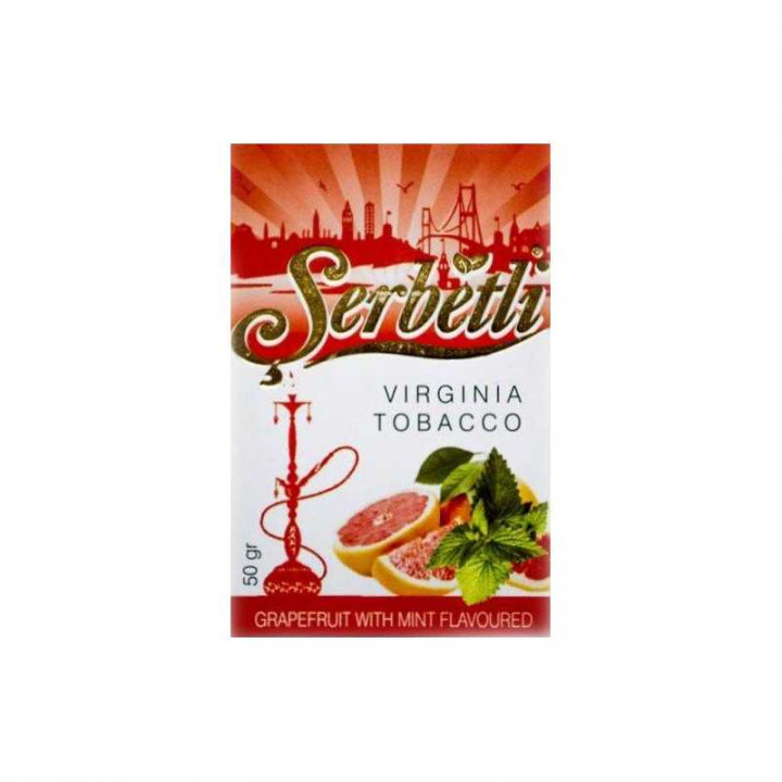 Табак Serbetli – Grapefruit with mint (Мятный грейпфрут)  50 гр.