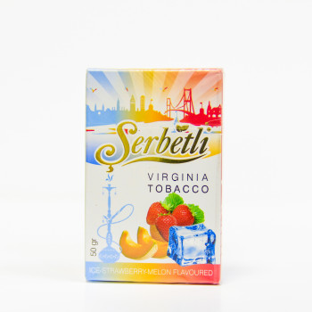 Табак Serbetli – Ice strawberry melon (Клубника и дыня со льдом)  50 гр.