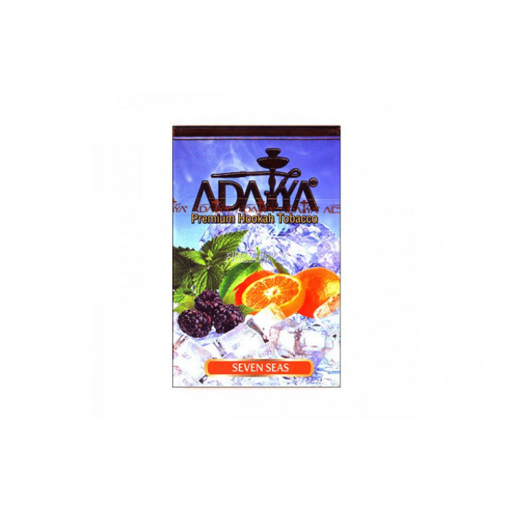 Табак для кальяна Adalya Seven Seas (Апельсин Ежевика Лед Мята) 50гр