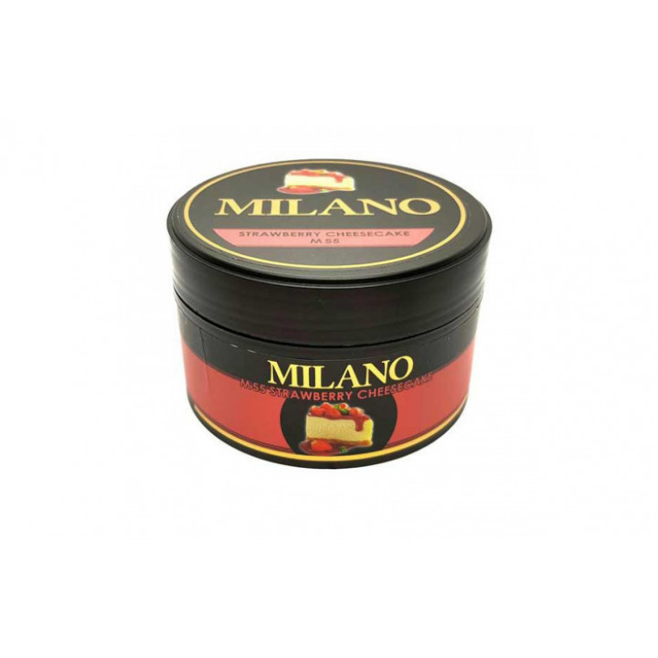 Табак для кальяна Milano Strawberry Cheesecake (Клубничный пирог) 100г