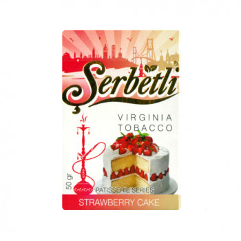Табак Serbetli – Strawberry Cake (Клубничный пирог)  50 гр.