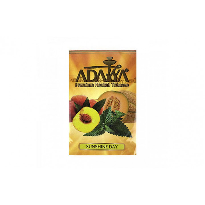 Табак для кальяна Adalya Sunshine Day (Дыня Персик Мята) 50гр