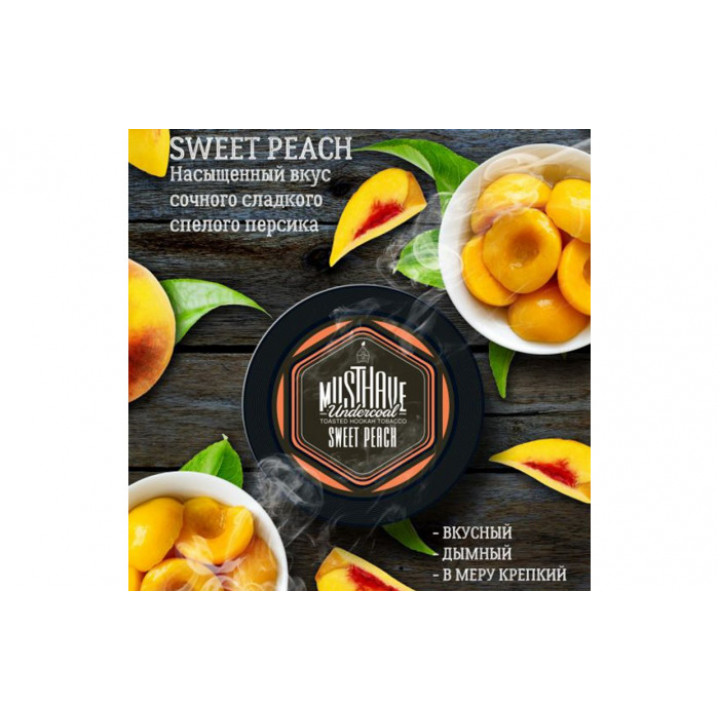 Табак Must Have Sweet Peach (Персик) 125г