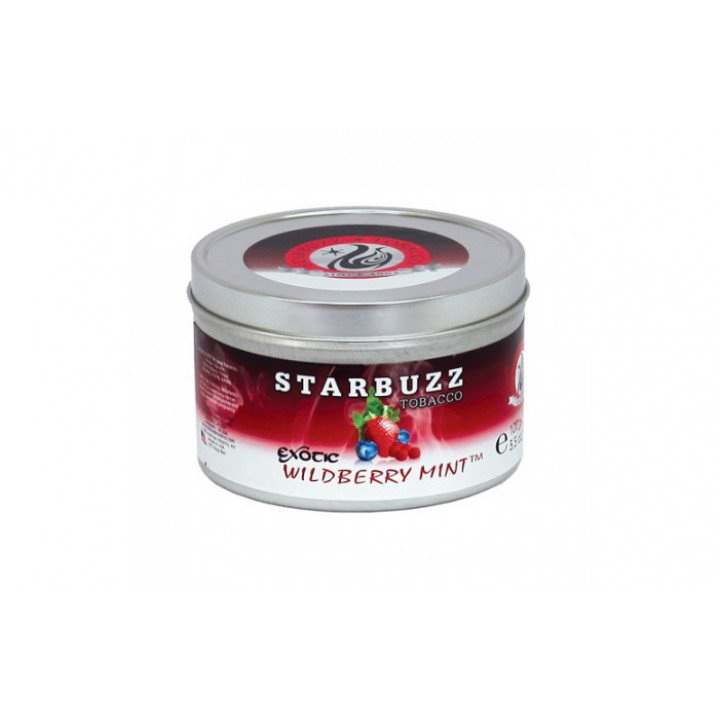 Табак для кальяна Starbuzz WildBerry Mint (Черника клубника мята) 100 гр.