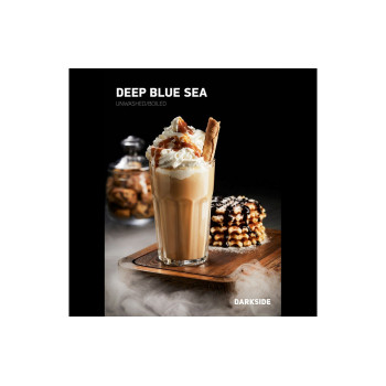 Табак для кальяна Darkside MEDIUM Deep Blue Sea (Сливочно-травянистый вкус) 100 гр.