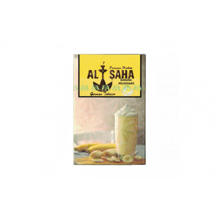 Табак для кальяна Al Saha Banana Milkshake (Банановый милкшейк) 50г