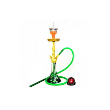 Кальян Amy Deluxe Lady On Fire «027» Gold Green
