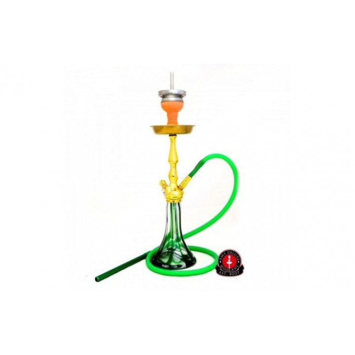 Кальян Amy Deluxe Lady On Fire «027» Gold Green