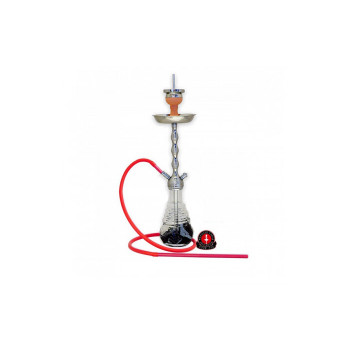Кальян AMY Deluxe — Big Rips «680» Silver White - 70 см (Копия)