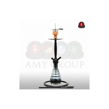 Кальян AMY Deluxe — Cityscape 690R Black-blue 70 см